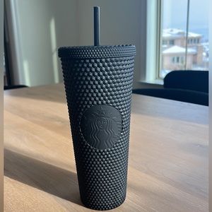 Rare Starbucks Black Studded cup